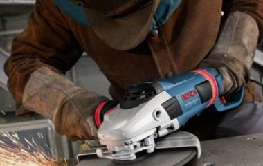 Слесарная шабровка с помощью углошлифовальной машины (УШМ)