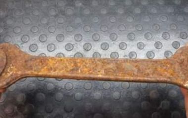 Как выжечь ржавчину с металла без химии