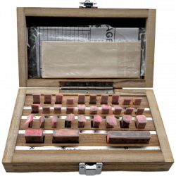 Набор концевых мер длины 1-50 мм, 32 шт. в наборе, класс точности 1