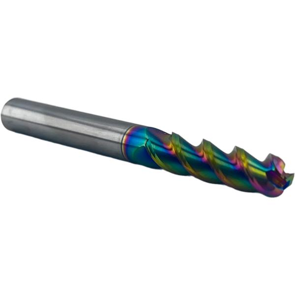 Фреза радиусная твердосплавная 3 зуба, HRC 60,12х45х12х100L,R3