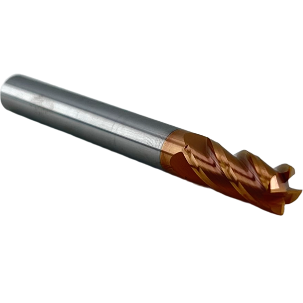 Фреза радиусная твердосплавная 4 зуба, HRC 55, 8х20х8х100L,R05