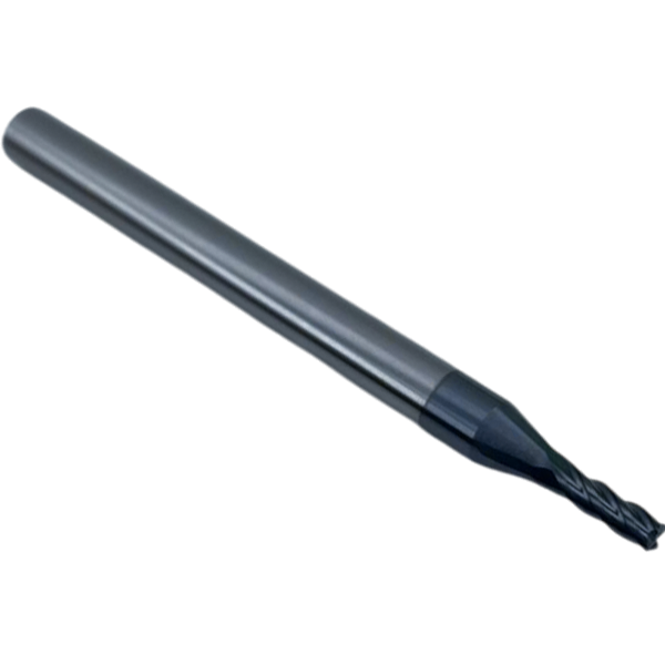 Концевая фреза с плоским торцом 4 зуба, HRC 45, 2х6х4х50L