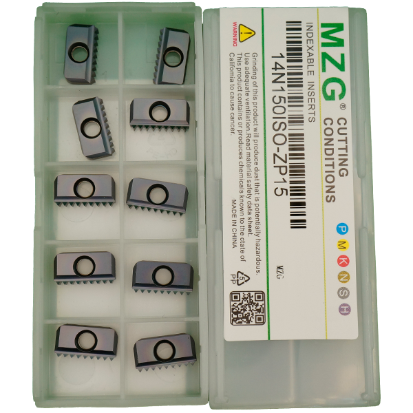 14N150ISO-ZP15 пластина твердосплавная для резьбофрез MZG