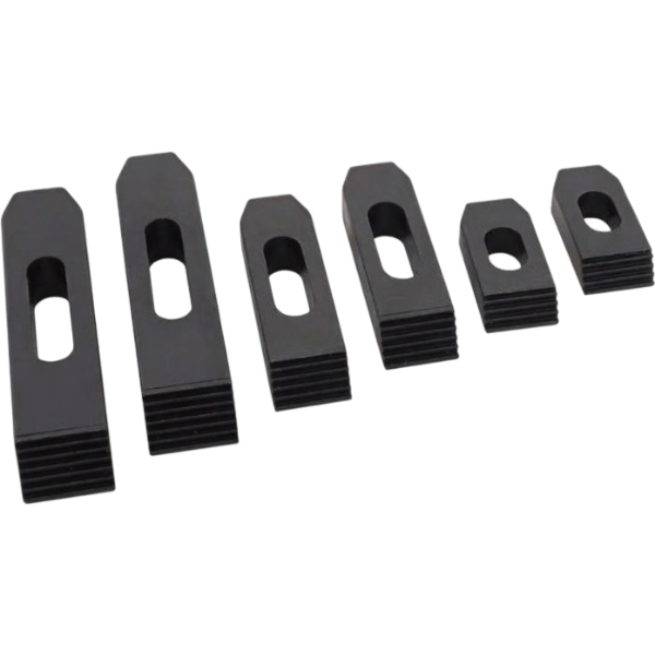 Набор прижимов со шпильками M10 для фрезерного стола с пазом 12 мм, 58 предметов