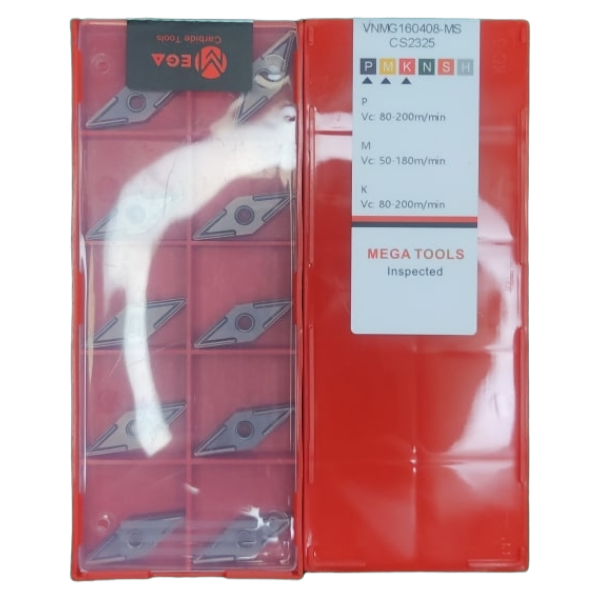 VNMG160408-MS CS2325 Пластина токарная для стали и нержавеющей стали