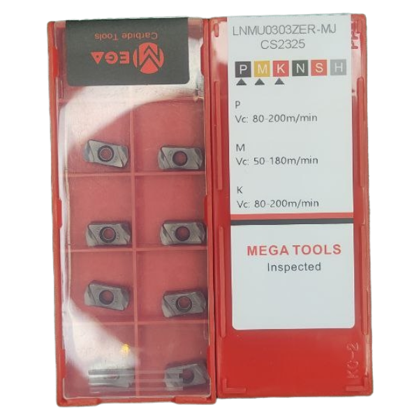 LNMU0303ZER-MJ-CS2325 Пластина фрезерная для стали и нержавеющей стали MEGA