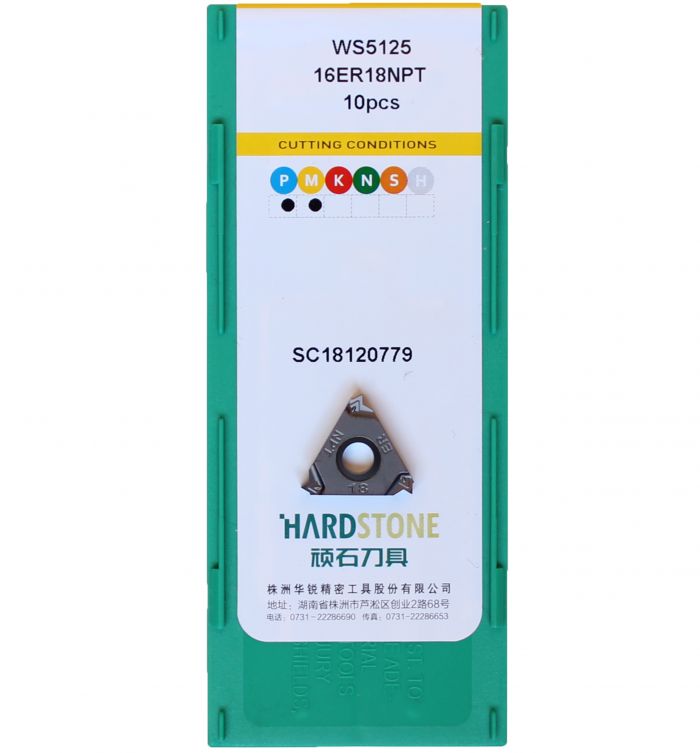 16ER18NPT WS5125 Пластина резьбовая