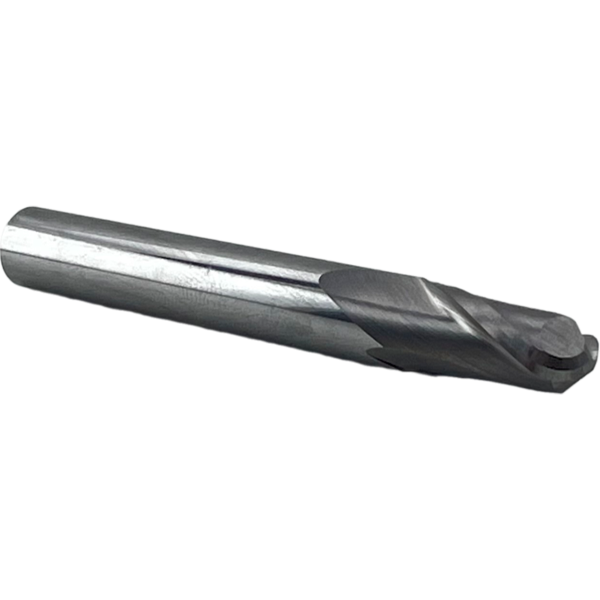 Фреза сферическая твердосплавная 3 зуба, HRC45, 10x20x10x75L, R5