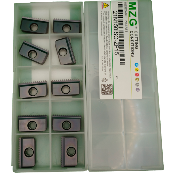 21N150ISO-ZP15 пластина твердосплавная для резьбофрез MZG