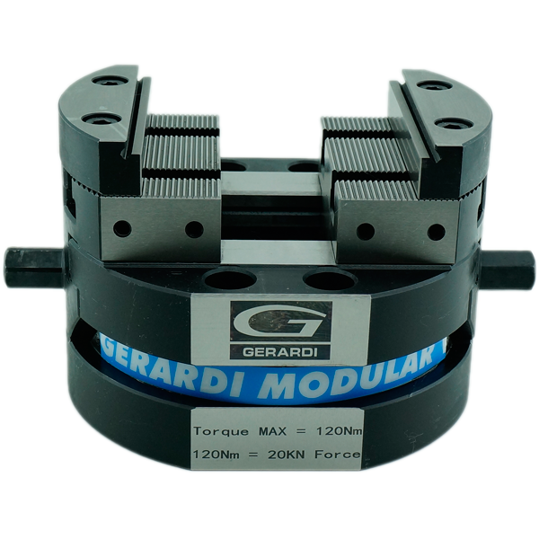 Тиски самоцентрирующиеся 5-осевые Gerardi 640-2 Multitasking ART.640-2