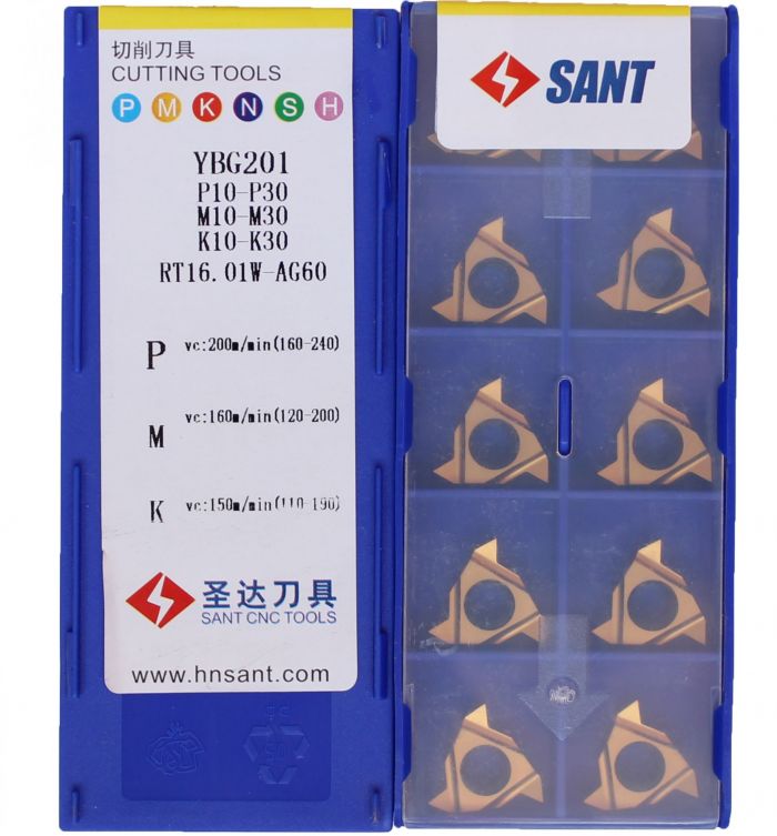 RT16.01W-AG60-YBG201 Пластина резьбовая