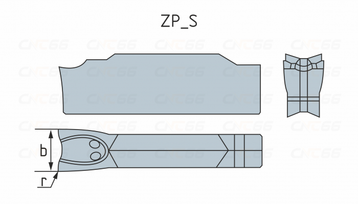 ZPGS0402-MG-YBG202 Пластина токарная