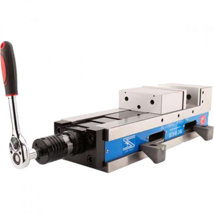 Тиски механические гидравлические прецизионные высокого давления DCV 6-240