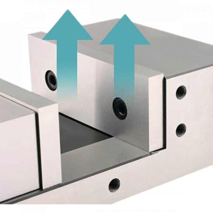 Тиски механические гидравлические прецизионные высокого давления DCV 6-240