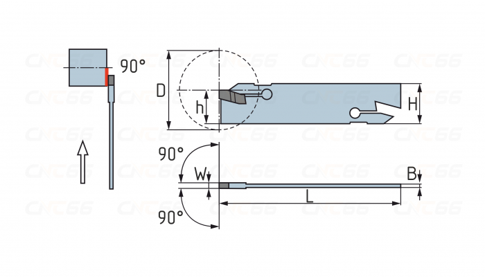 QEKS26N Лезвие отрезное