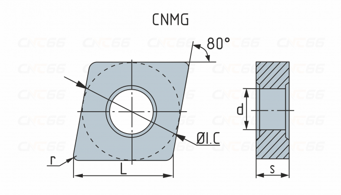 CNMG190612-GR-HR8105 Пластина токарная