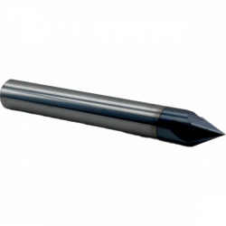 Фреза твердосплавная фасочная 3 зуба, HRC55, 6x15x6x50L-90°