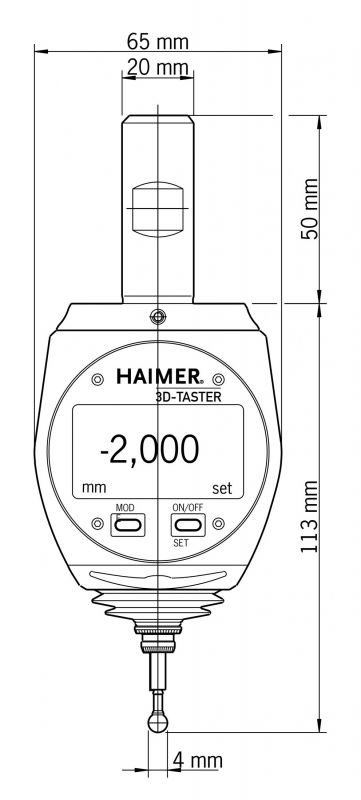 3d щуп Digital HAIMER 80.360.00.FHN