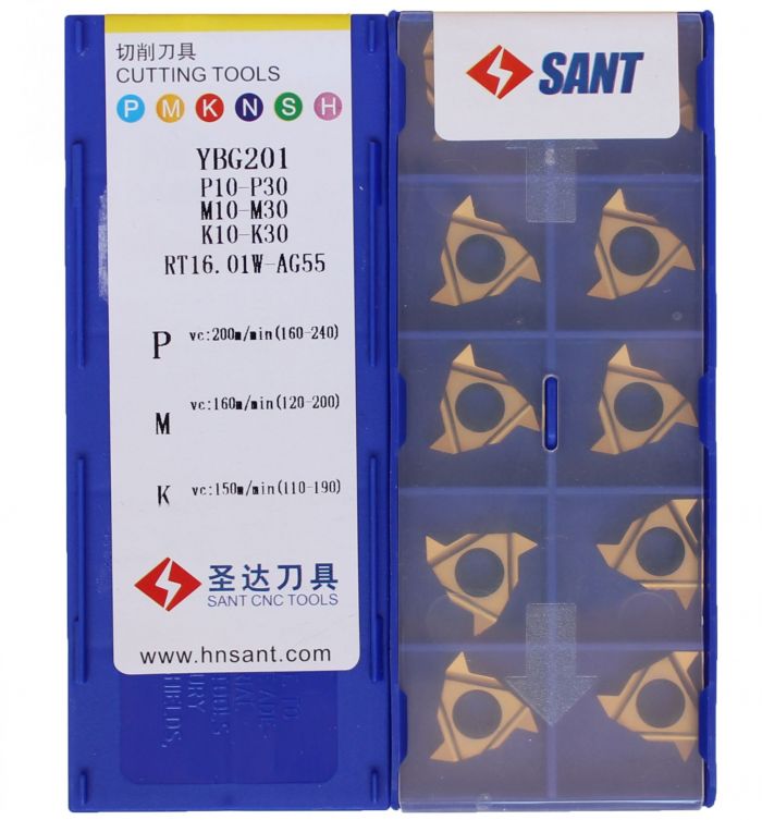 RT16.01W-AG55-YBG201 Пластина резьбовая