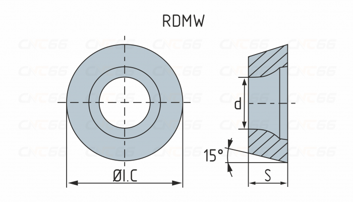 RDMW10T3MO-FM WS5120 Пластина фрезерная