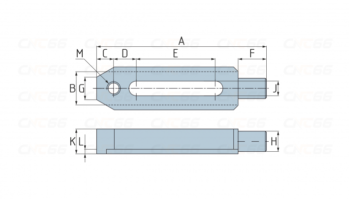 СО1.4-20.200 Прижим с цилиндрическим хвостовиком