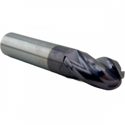 PMK13.z4.08.40.100.30.D08 TiAlN Фреза сферическая (радиусная) твердосплавная по металлу