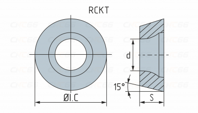 RCKT2006MO-ER-2220 Фрезерная пластина