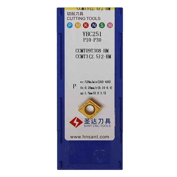 CCMT09T308-HM-YBC251 Пластина токарная