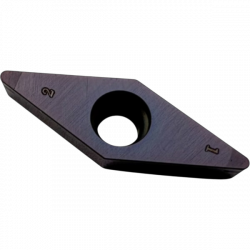 2NU-VBGW160408-KBCN700 Пластина токарная с вставками из кубического нитрида бора (CBN)