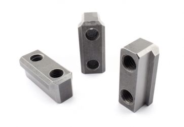 T-04 сухарь пазовый (Т-гайка М8) для токарного патрона со сквозным отверстием Тип 1, комплект 3 шт.