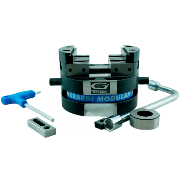 Тиски самоцентрирующиеся 5-осевые Gerardi 640-1 Multitasking ART.640-1