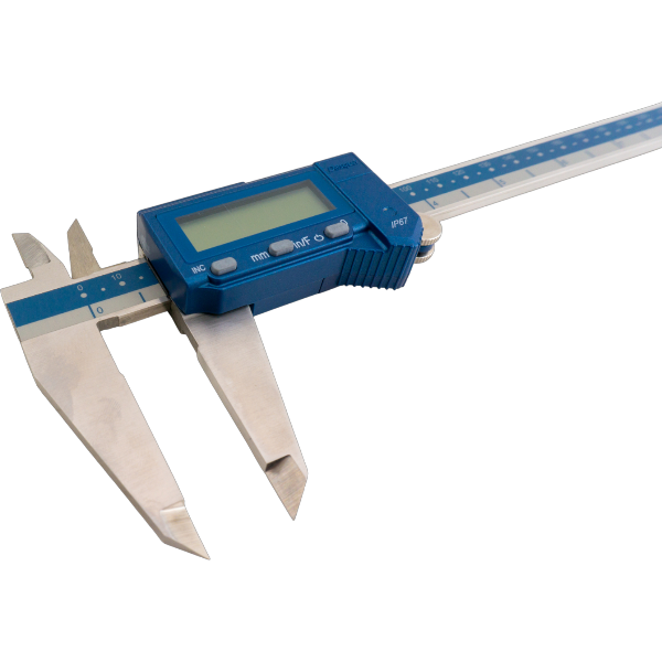 Штангенциркуль цифровой, степень защиты IP67, 0.01 мм. 0-300 мм. Dasqua