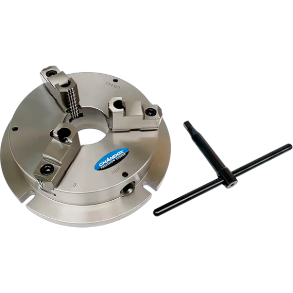 Патрон-тиски трехкулачковый самоцентрирующийся малой высоты VNBK-10