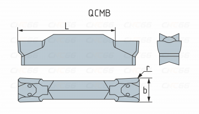 QCMB030003N-MT-JT1225 Пластина токарная