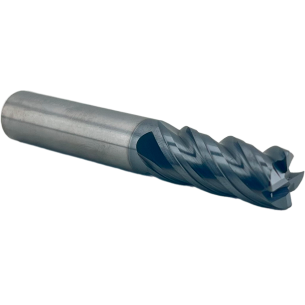 Фреза радиусная твердосплавная 4 зуба, HRC 70, 8х16х8х75L,R1