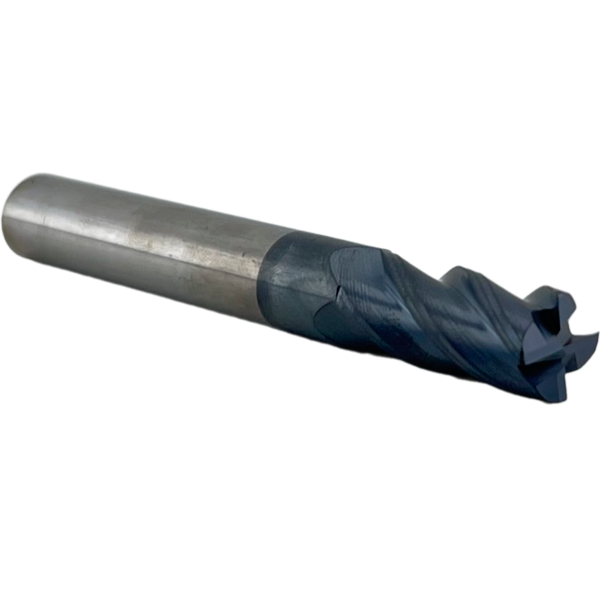 Фреза радиусная твердосплавная 4 зуба, HRC 45, 10х20х10х75L,R05