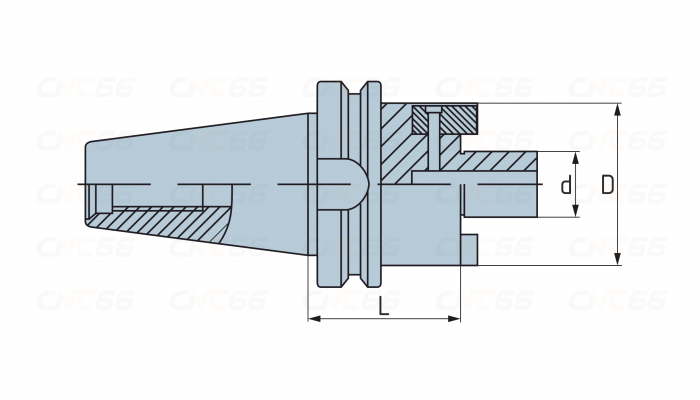 BBT40-FMB22-150 Оправка для насадных фрез Wolverine