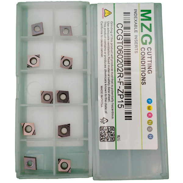CCGT060202R-F-ZP15 Пластина токарная MZG