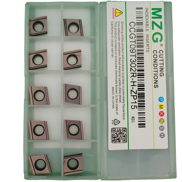CCGT09T302R-H-ZP15 Пластина токарная MZG