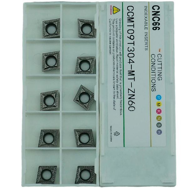 CCMT09T304-MT-ZN60 Пластина для внутреннего и наружного точения