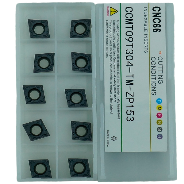 CCMT09T304-TM-ZP153 Пластина для внутреннего и наружного точения
