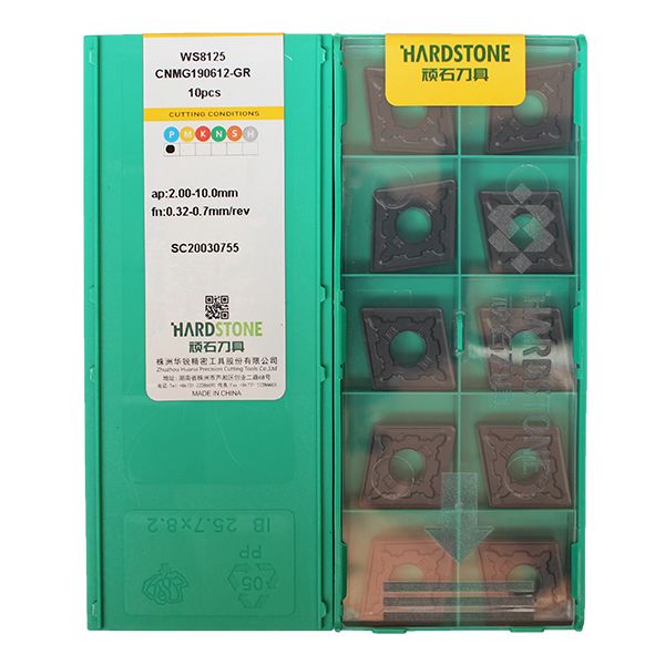 CNMG190612-GR-WS8125 Пластина токарная для стали, черновая обработка