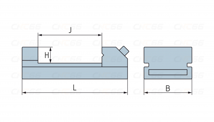 Тиски станочные прецизионные QKG150B 150x300
