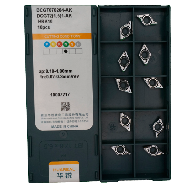 DCGT070204-AK-HRK10 Пластина токарная