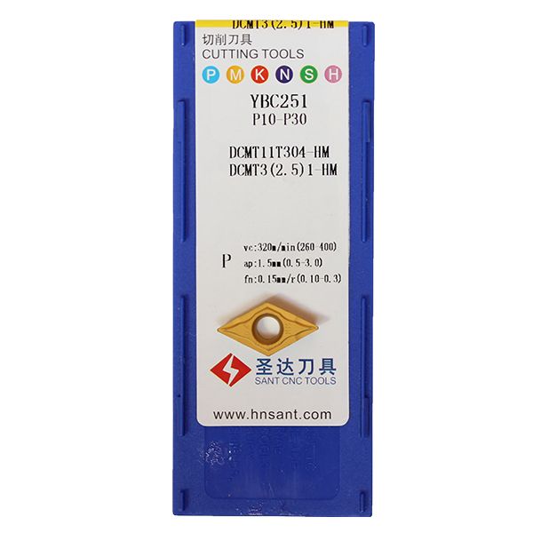 DCMT11T304-HM-YBC251 Пластина токарная