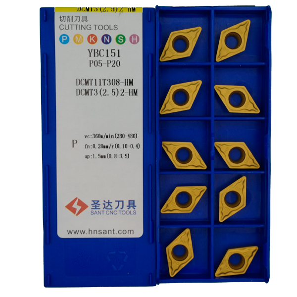 DCMT11T308-HM-YBC151 Пластина токарная