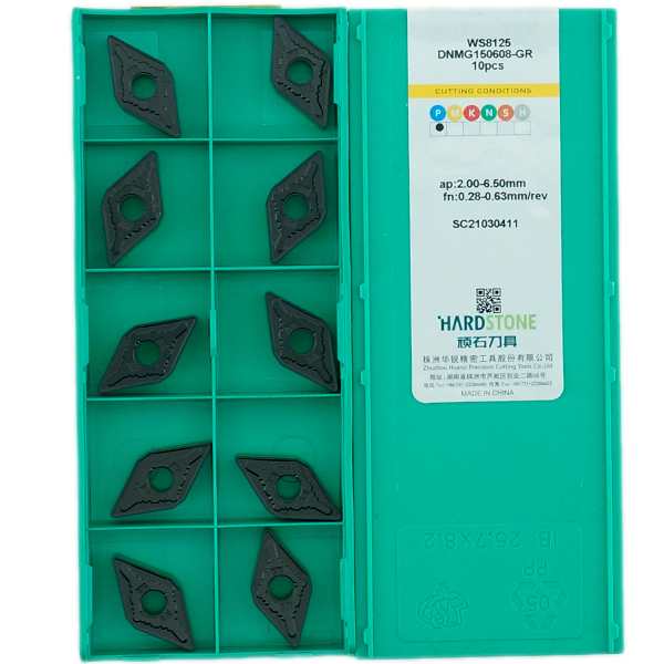 DNMG150608-GR-WS8125 Пластина токарная для стали, черновая обработка