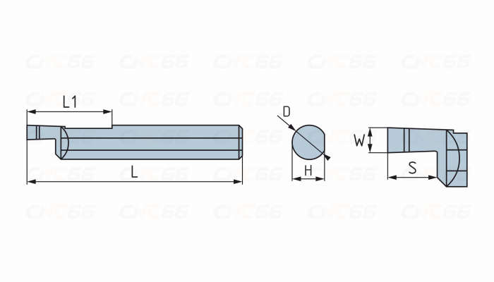 PSMFL8-20L-W2.0-KTX Мини-резец для обработки торцевых канавок