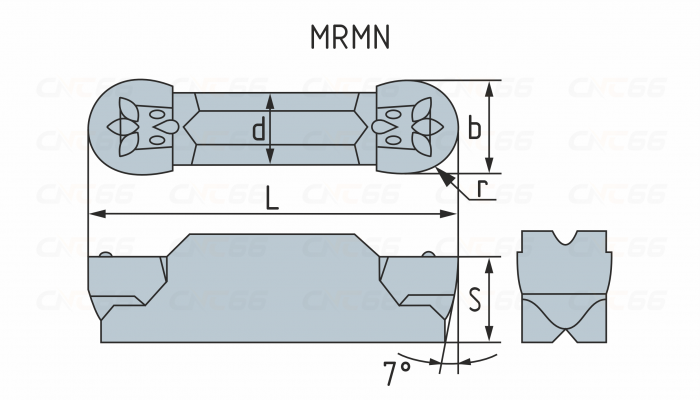 MRMN600-M-HS7225 Пластина токарная