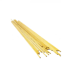 EDM-BRTB-3.0-400-M Латунный трубчатый многоканальный электрод, диаметр 3,0 мм, длина 400 мм